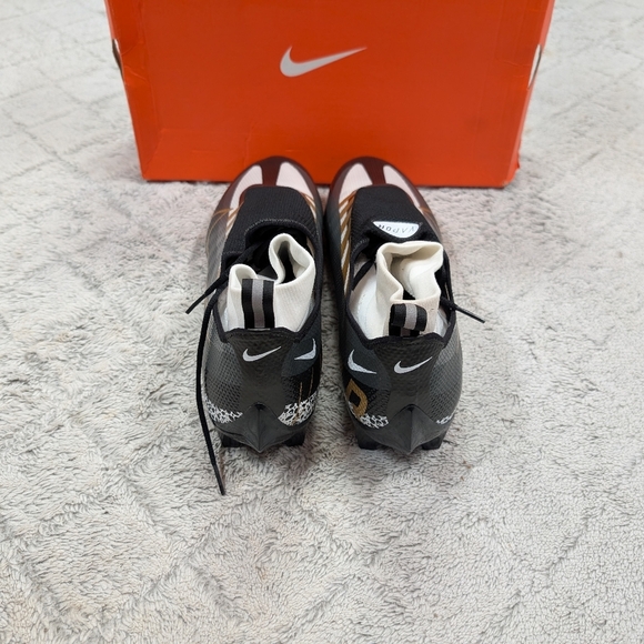 Nike Vapor Edge Pro 360 Football Cleats Black Gold White Size 14 DQ3670-002 main image 4